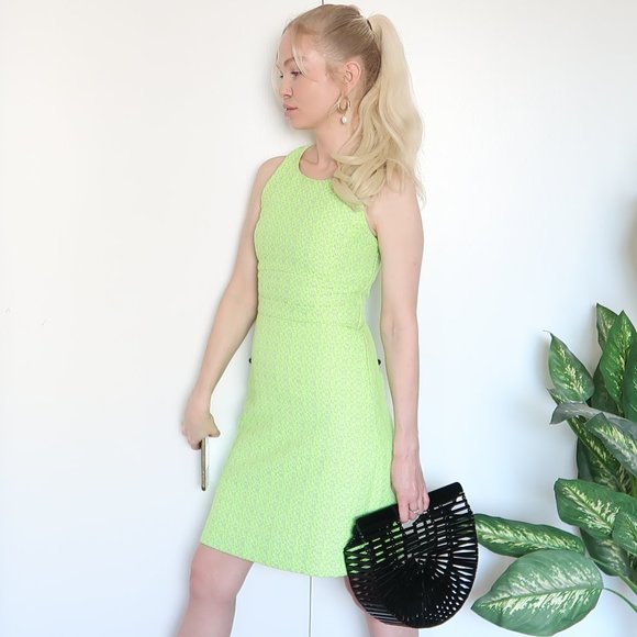 J. Crew Dresses & Skirts - NEW J. Crew Tweed Neon Mini Sleeveless Dress